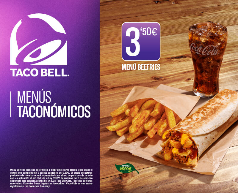 Menús Taconómicos de Taco Bell